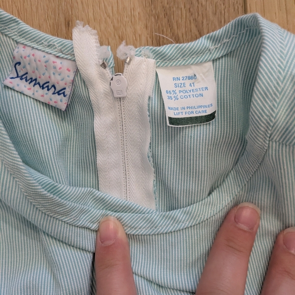 Vintage Flower Dress & Romper Set - Picture 4 of 4